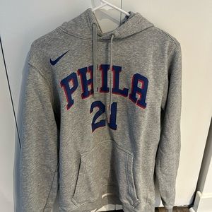 Men’s Nike Sixers Sweatshirt - Joel Embid Size Medium